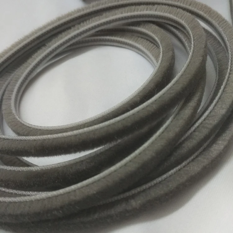 rubber weather strip Door and window sealing brush weather stripping door seal strip