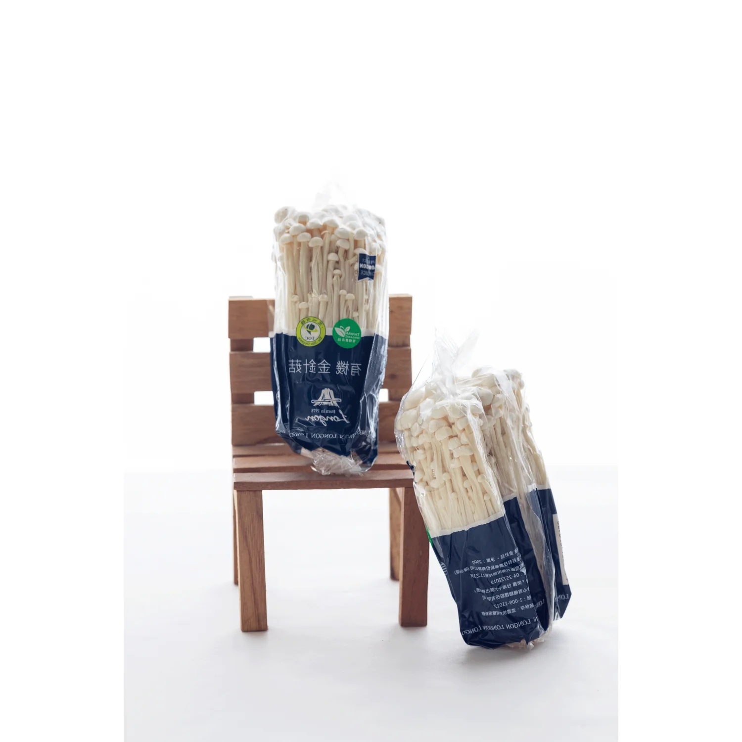 High fiber flammulina dried enoki mushroom