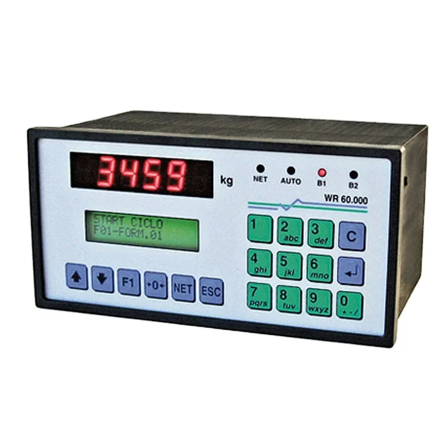 230 (115) VAC - 50-60 Hz Power Supply Finest Quality One 6-Digit Numeric Display WR Weight Indicators at Low Price