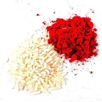 Wholesale Price Rakhi Set with Roli Chawal for Puja Rakshabandhan Bhaiya Indian Bracelet