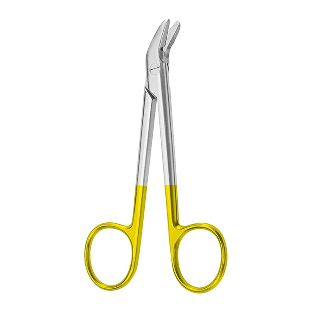 TC UNIVERSAL Wire Cutting Scissors Angled One Blade Serrated Surgical Scissors Universal Multi Purpose Scissors Wire Cutting