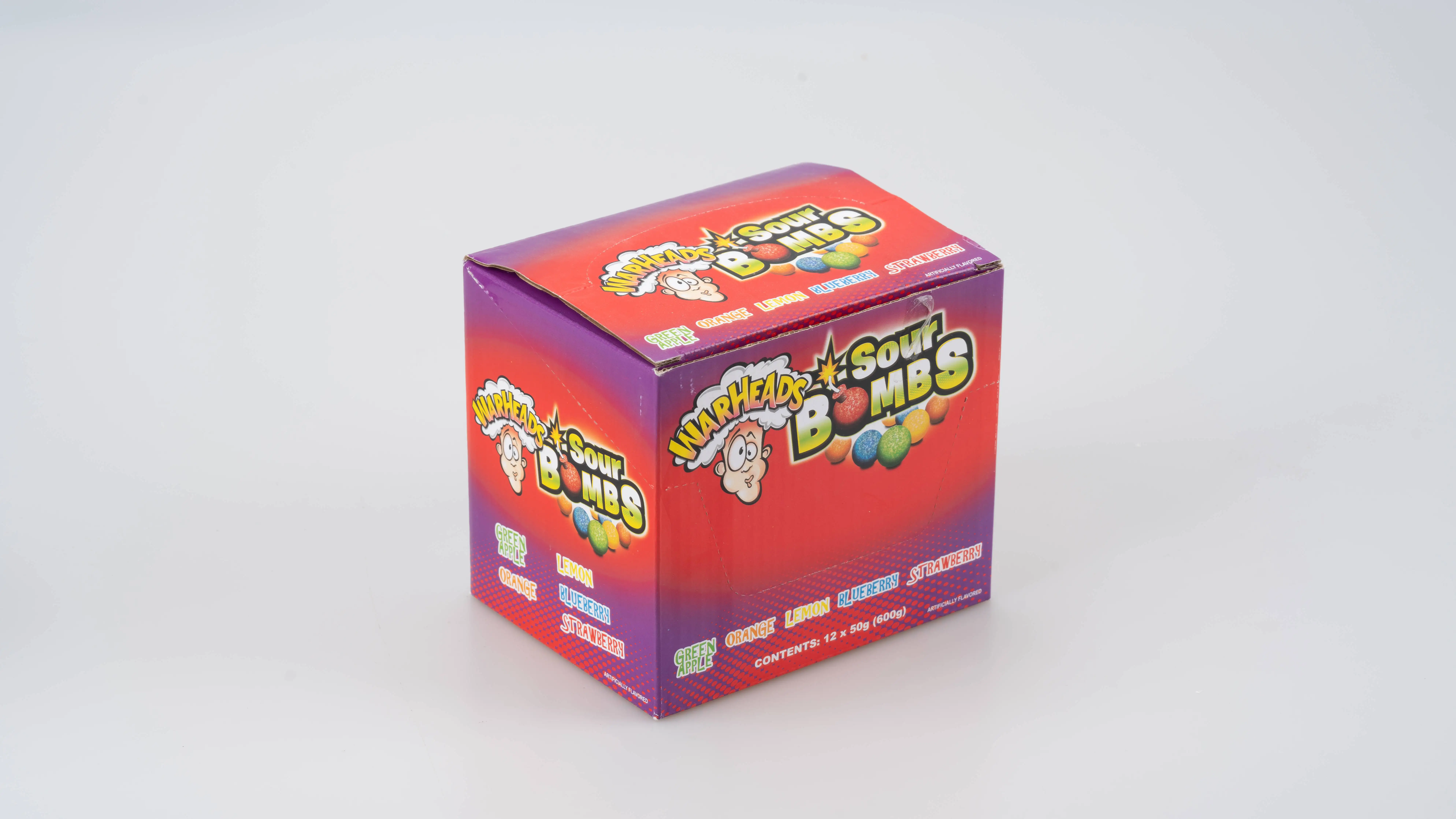 Wholesale candy factory sour candy super sour sweets Lemon Flavor Top OEM package surprise bonbon for challenge candy