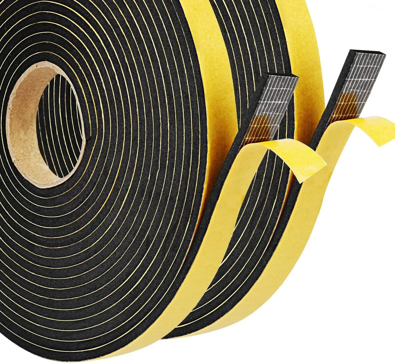 Adhesive Rubber Strip Bunnings Door and Window Insulation Tape,Weather Stripping Foam Seal Tape Density Adhesive