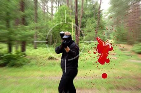 Custom printing 3D Poster Paintball Banners