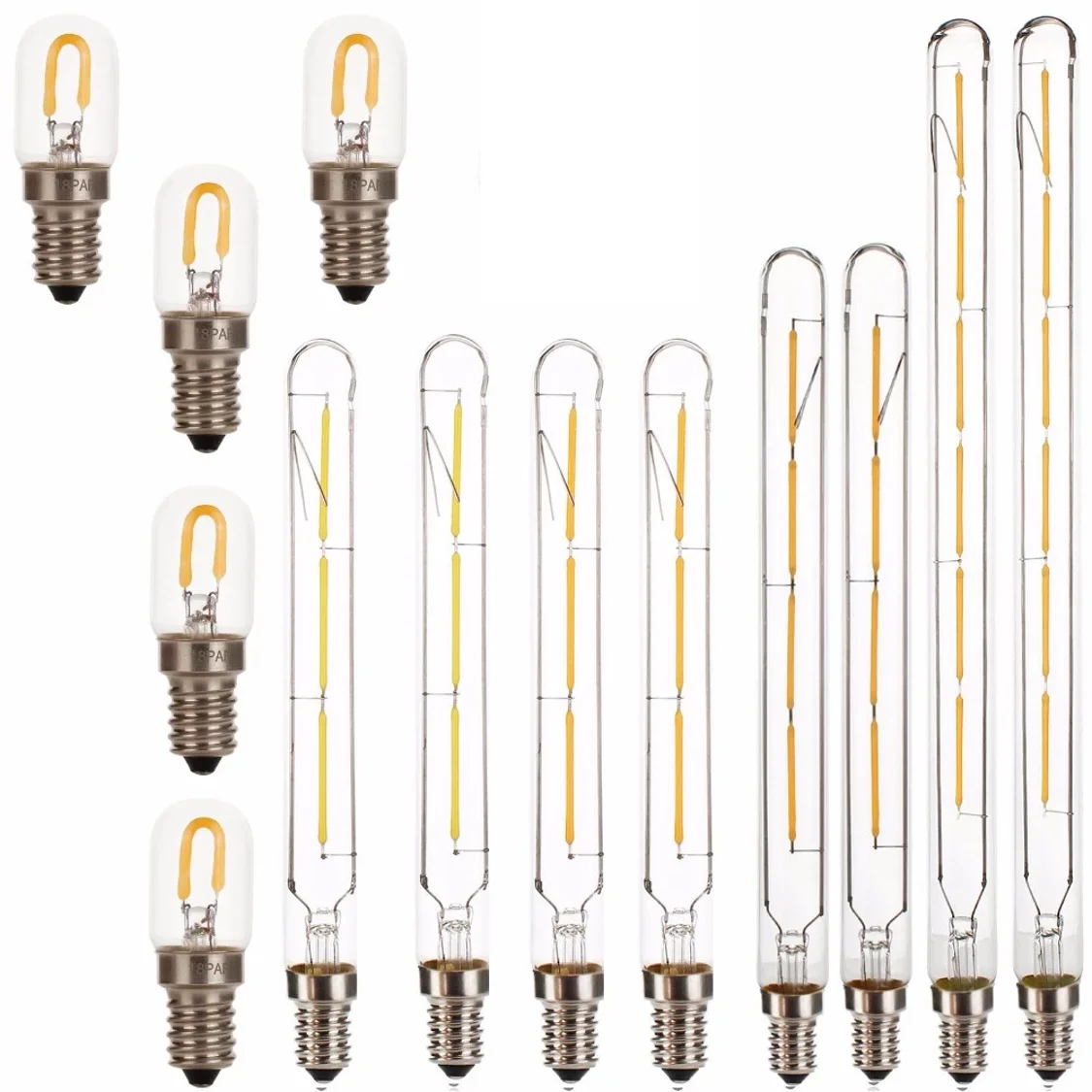 E14 T20 Glass Bulb 3W 4W 6W Vintage Retro Filament Light Bulb 220V Antique LED Filament Bulb Lamp Ampoule Home Decor