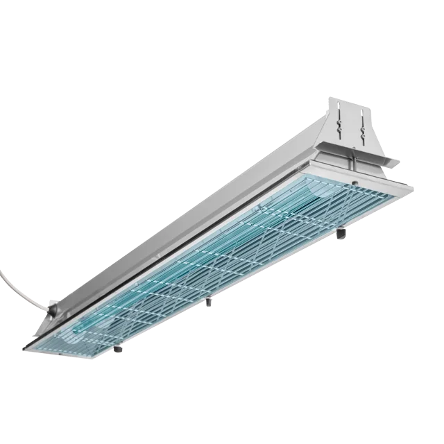 UV-C disinfection for surfaces Eliminates moulds bacteria viruses Power 40W Made in Italy Tested Efficacy