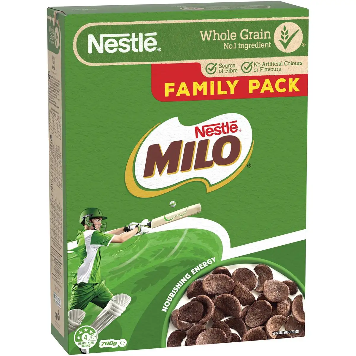 Nestle MILO Powder ORIGINAL Chocolate Malt Drink Soft Pack 200g X 10 packs- DHL