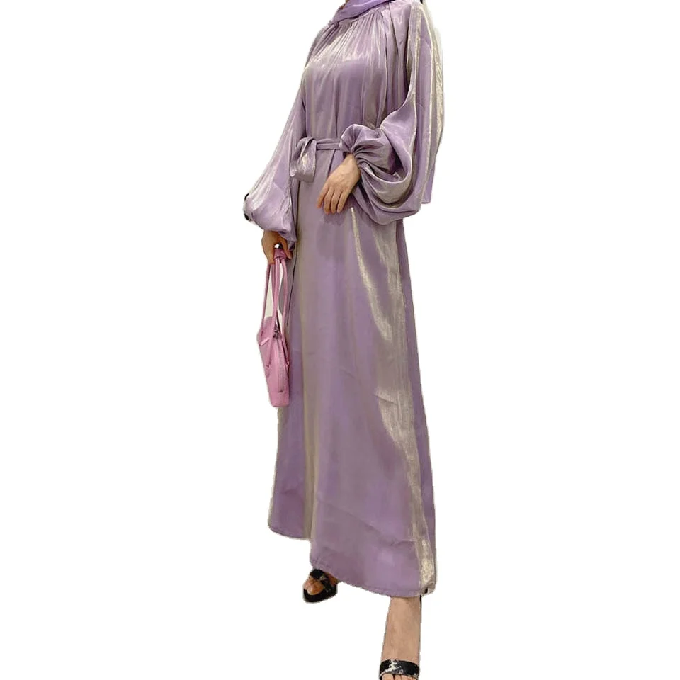 Modest Women Clothing Robe Arabe Abaya Dubai Islamic Womens Clothes Dress