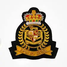 bomber RAF squadron embroidery badge/Royal Militry Hand made bulin wire emblem crest