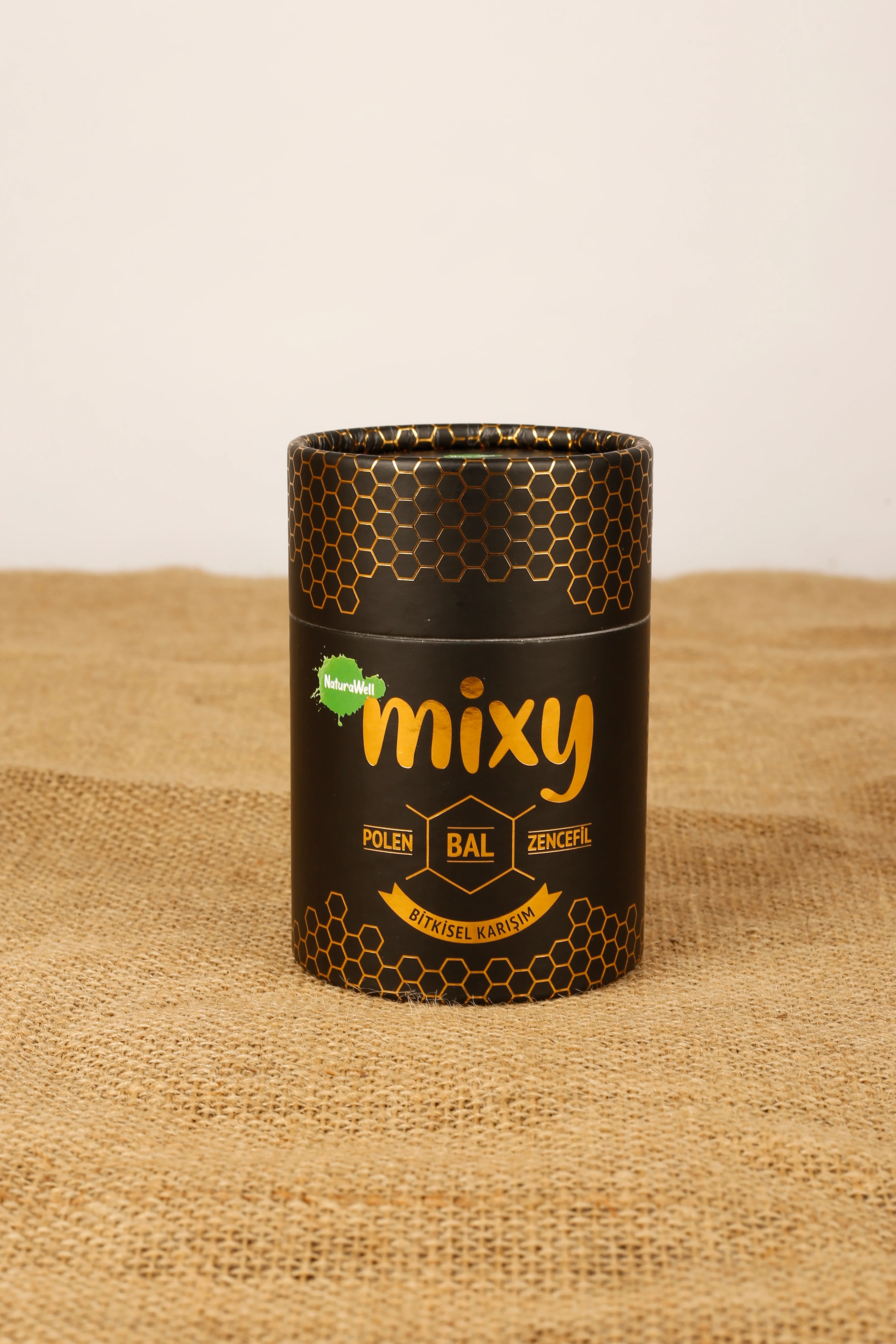 Mixy Honey Pollen Ginger Propolis Immune Supporting Herbal Mixture Sugar Without Adding 230gr