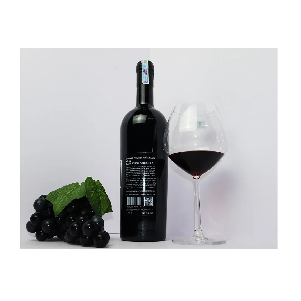 Flavor Dry Style Vintage Origin Package Merlot Type Bulk Prices Attanasio Atlas Old Blend Barrique Wines from Italy