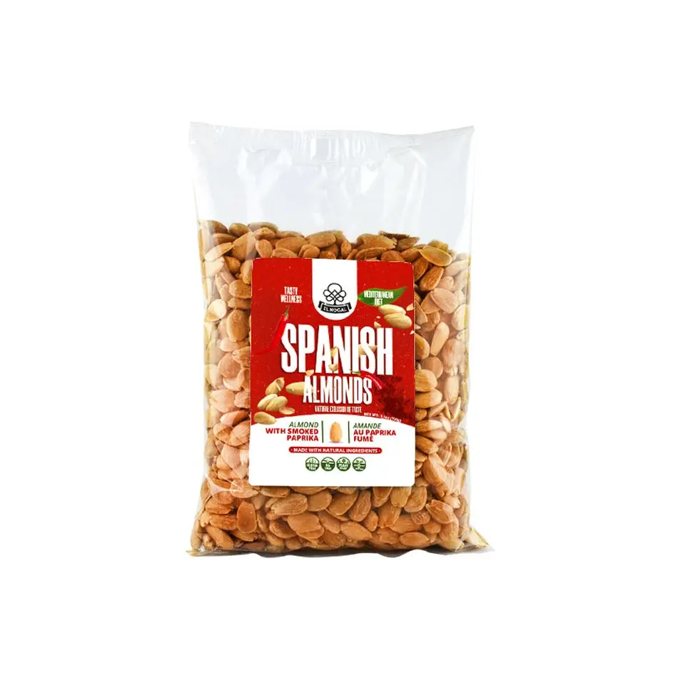 Жирный и дымный Паприка Валенсия испанский миндаль-1 кг восхитительных специй-закуска с дымным оттенком