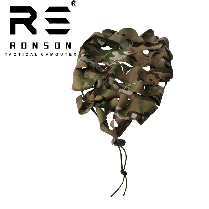 Ronson Tactical Fast Mesh Helmet Cover without Helmet multicam camouflage disguise