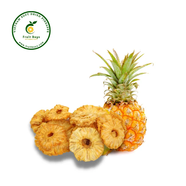 Dry Fruits Packaging Boxes	No Sugar Added	Soft Dried Pineapple	from FRUITBUYS VIETNAM