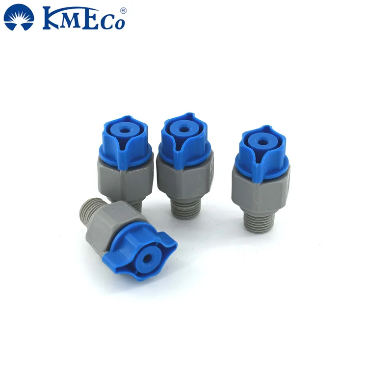 KMECO Promax  QPHA Plastic Quick Release Spray Tip Standard Full Cone Spray Nozzle