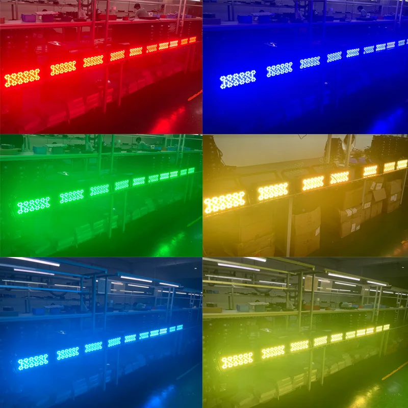 RGBW Wall Washer Lighting SMD 3030 3in1 RGB Led Flood Lights for Landscape Outdoor Spotlights 150w 300w 450w