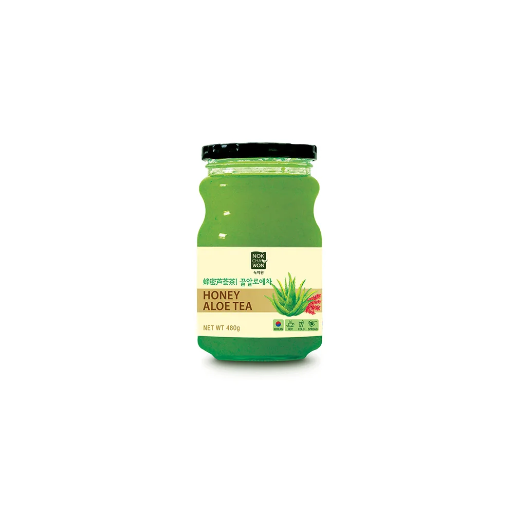[Nokchawon] Honey Aloe Tea 480g / 1kg Aromatic and Sweet Combine to Create a Harmonious Blend Hot Product