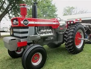 Used Massey Ferguson Tractor Xtra1204 120hp farm tractors 4x4 Agricultural Machine MF185 MF290 MF385