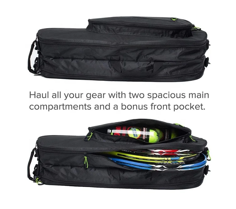 Amazon HOT sale Customize paddle bag backpack for tennis equipment sports bag Wholesale pickle ball carry bag