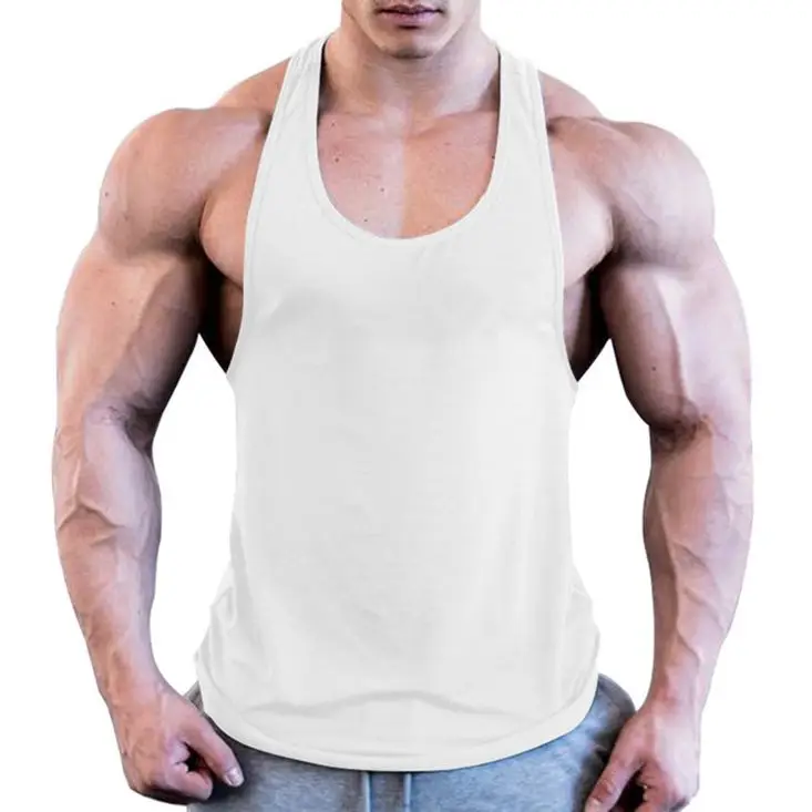 Compression Tank Tops Men Singlet Seamless Running Singlet Men Summer Sports Wear Stringer Tank Top Bodybuilding Basketball Vest