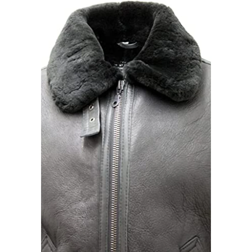 Dropshipping 2022 autumn and winter leather jacket plus velvet thick fur one men