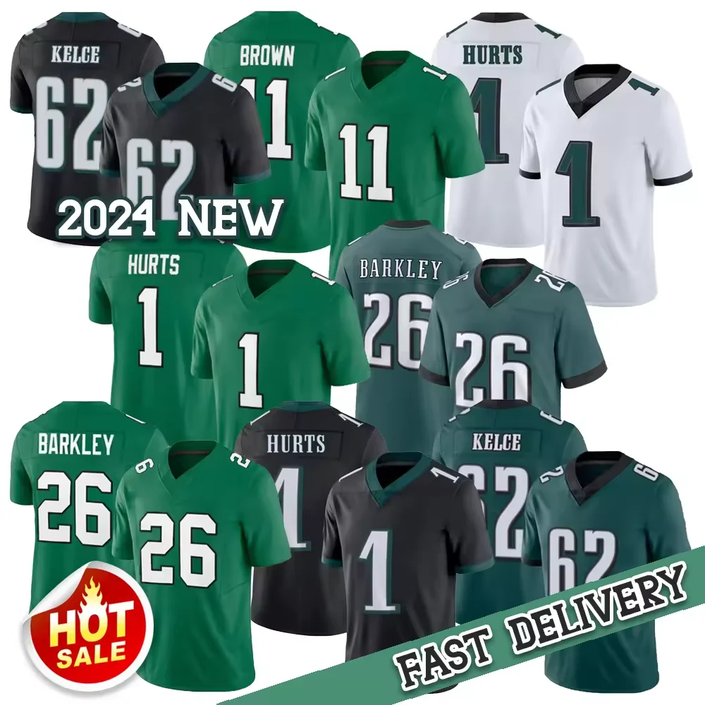 26 Saquon Barkley 1 Jalen ранит 6 DeVonta Smith 11 А. J. Коричневые мужчины 62 Келли Зеленый Футбол