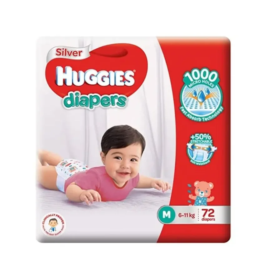 Huggies diapers Snug & Dry Baby Diapers, Size 6, 54 Ct