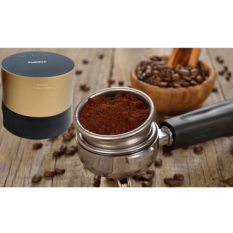 Electric Automatic Adjustable Depth Espresso 58mm Coffee Distributor Tamper