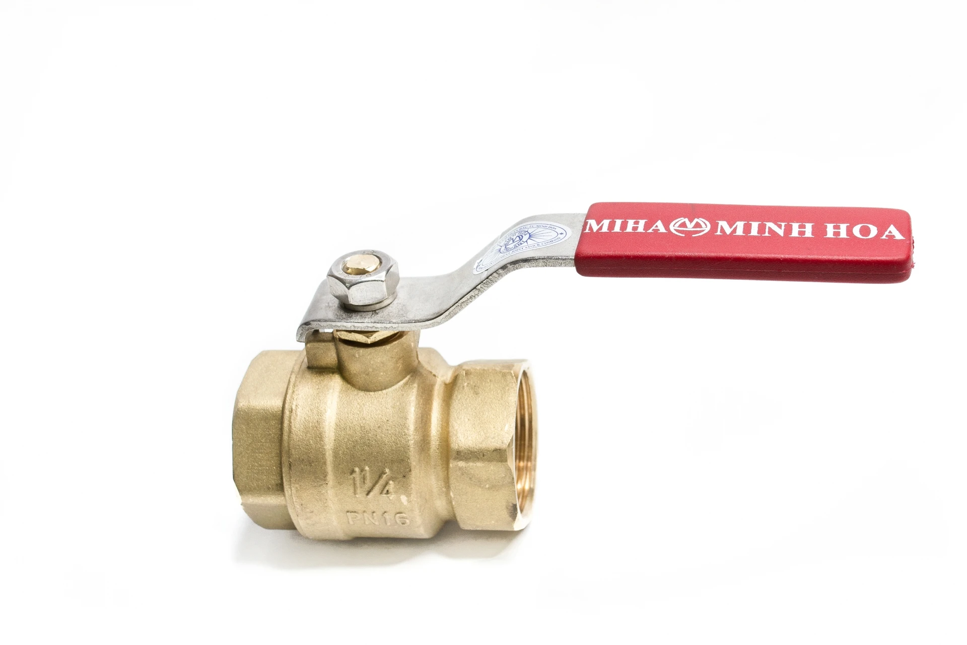 High pressure brass ball valve FM NPT thread DN25 - DN100 fire fighting system Minh Hoa valve Made in Vietnam
