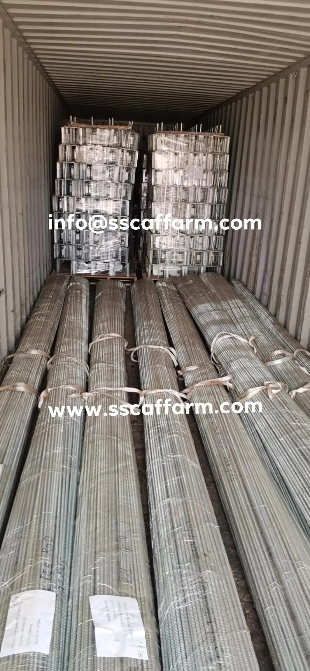 Formwork Accessories 15 MM 17MM Steel Tie Rod Construction Formwork Material Tie Rod