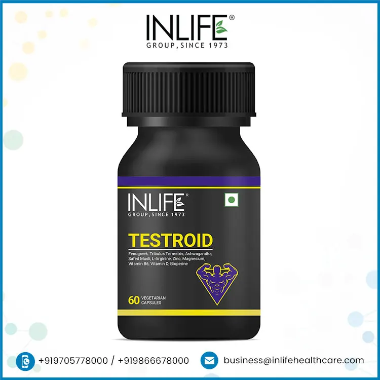 Best Option for Vitamins and Tablets to Support Muscle and Power Private Label Testroid Testo Elite Boost Male Health Supplement