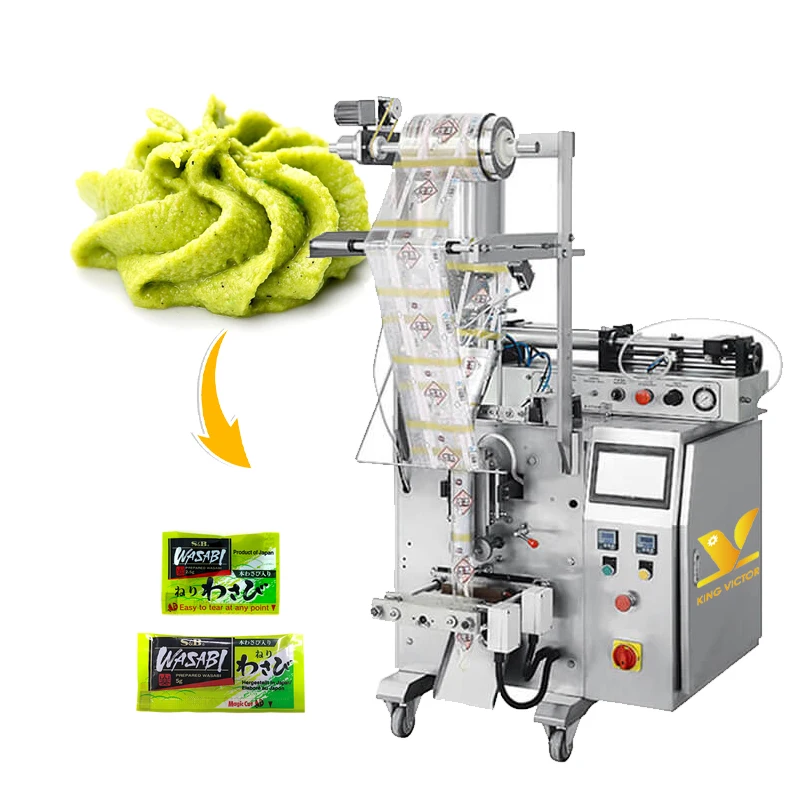KV Vinaigrette sauce packing machine wasabi sauce packing machine palm oil packing machine