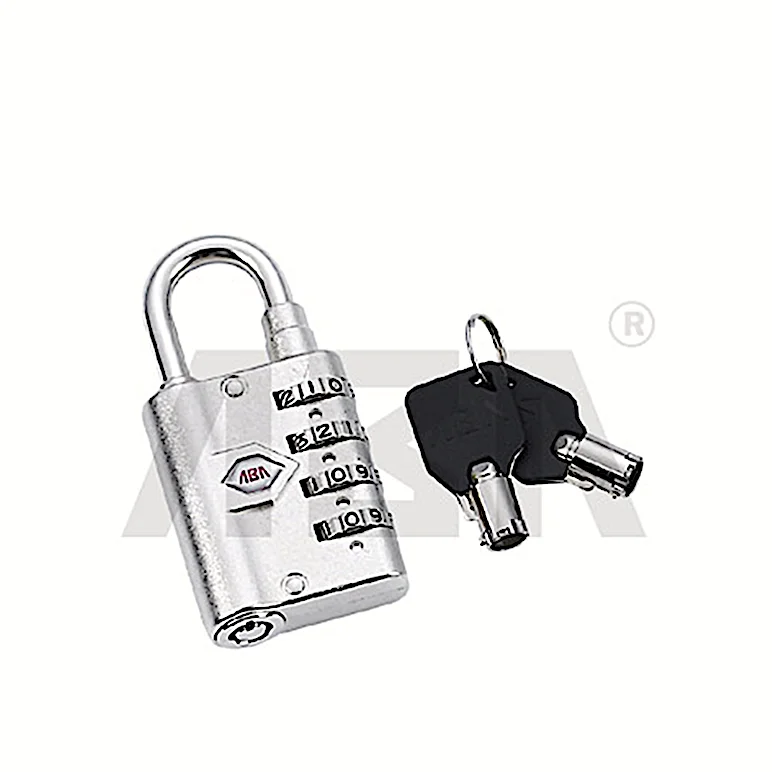Travel Luggage Lock 4 Digit Waterproof Combination Small Padlock For Locker