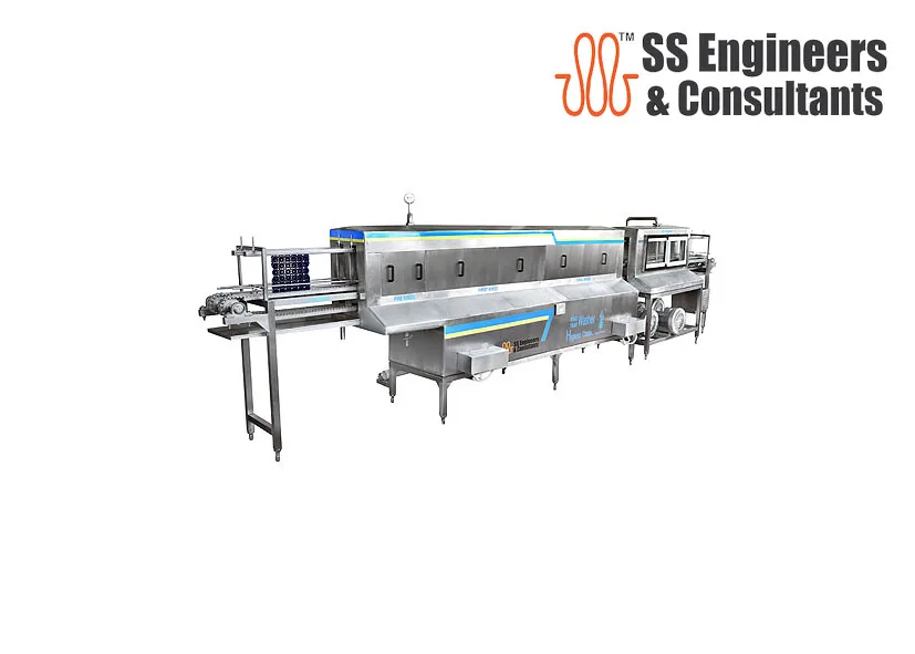 Электрический промышленный лоток для яиц машина промывки ящиков из нержавеющей стали пластиковый ящик шайба различных отраслей промышленности