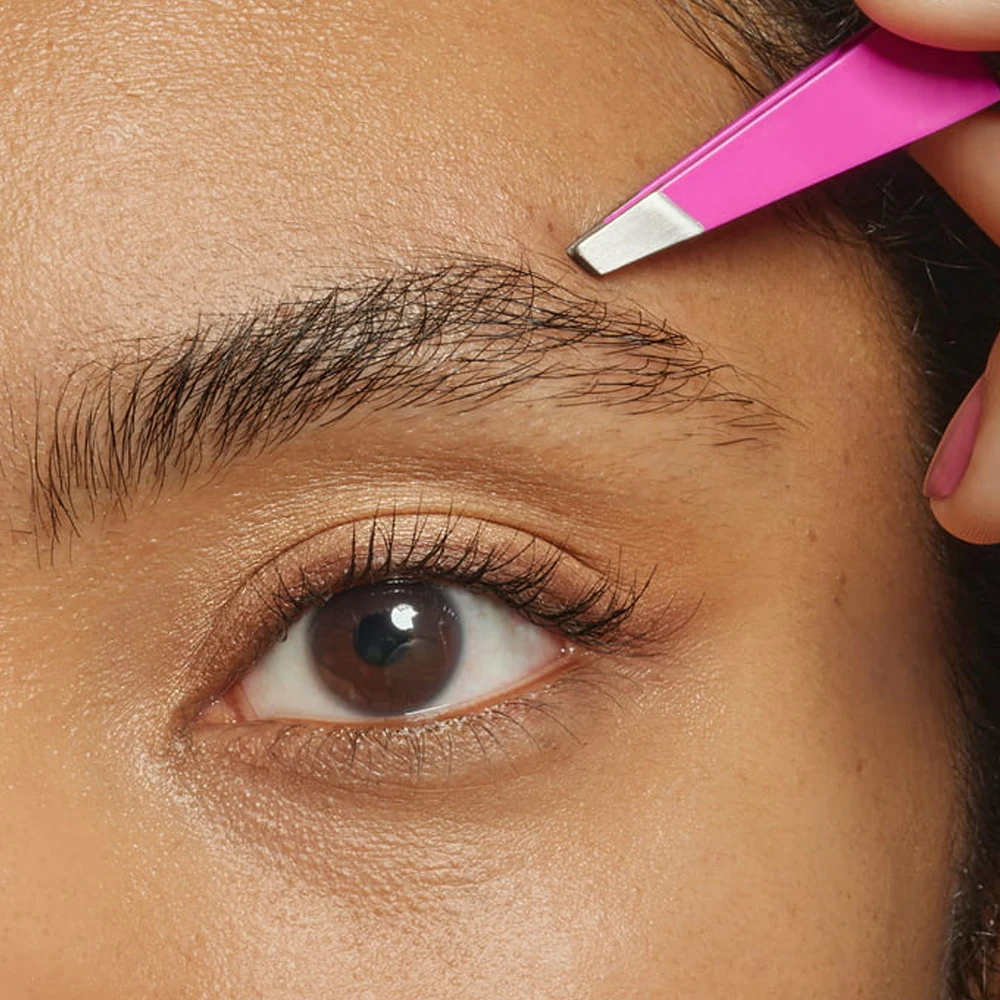 Perfectly aligned ultra-sharp Customized Tweezer Private Label Stainless Steel False Eyebrow Tweezers eyebrows Applicator