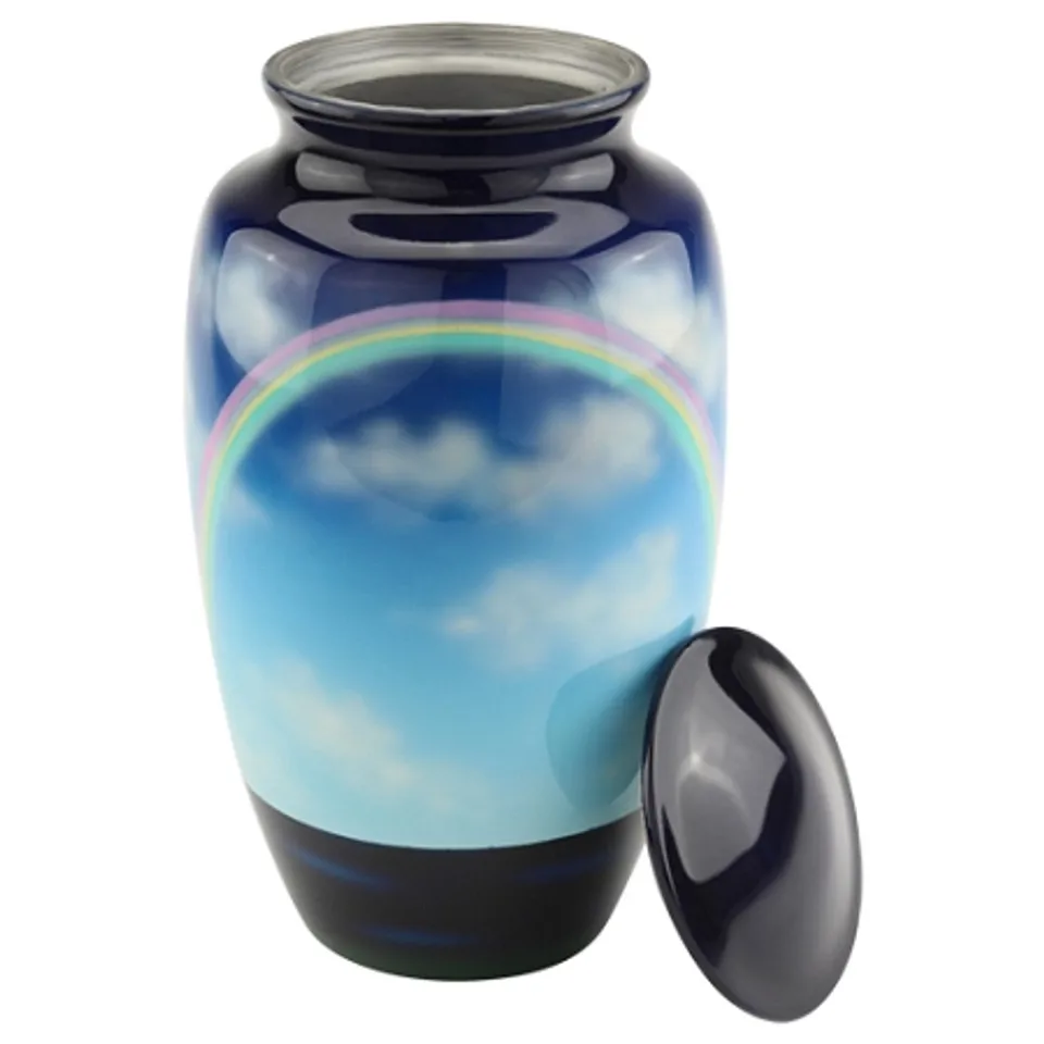 Best quality Rainbow Design Cremation Urns For Ashes