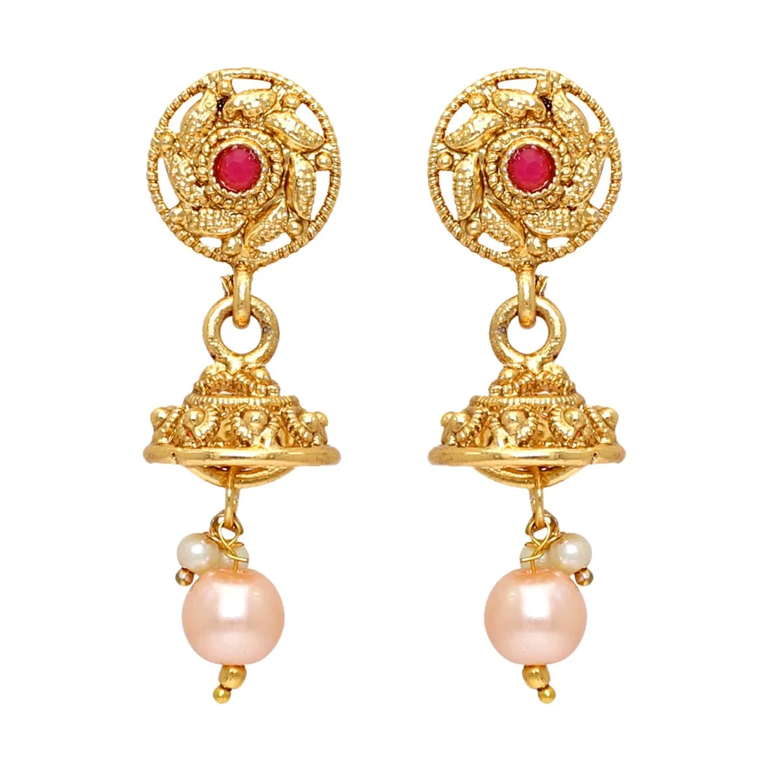 Latest Exclusive Designer Fashion Indian Jewellery Light Weight Matt Gold Long Traditional Necklace set With Long Earrings 2023