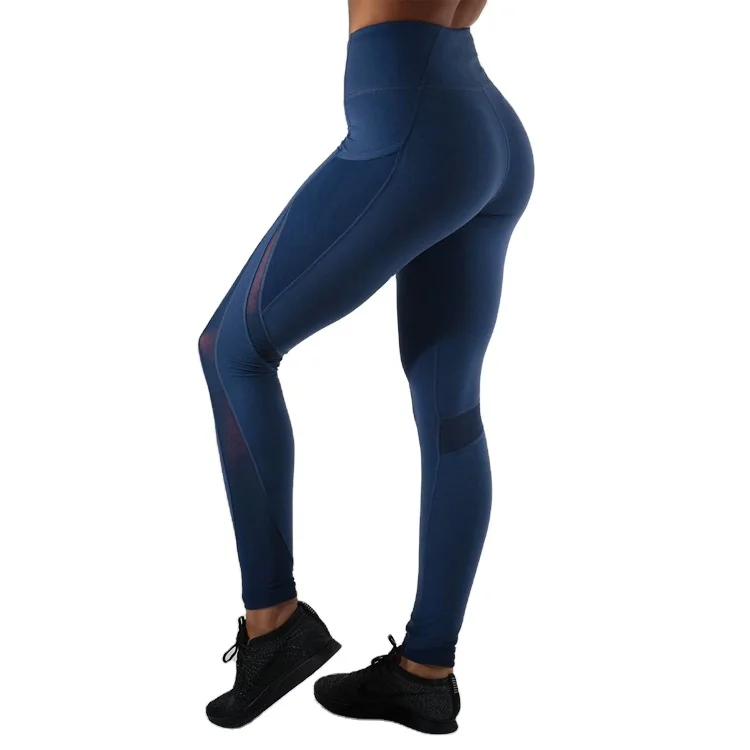 High Quality Black Fitness low Waisted Tights Sport Seamless Leggings For Women