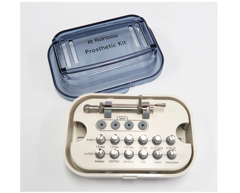 Очаровательные инструменты для имплантации зубов динамометрический ключ винтовые приводы комплект удаления протезов стоматологических инструментов от UAMED хирургический инд