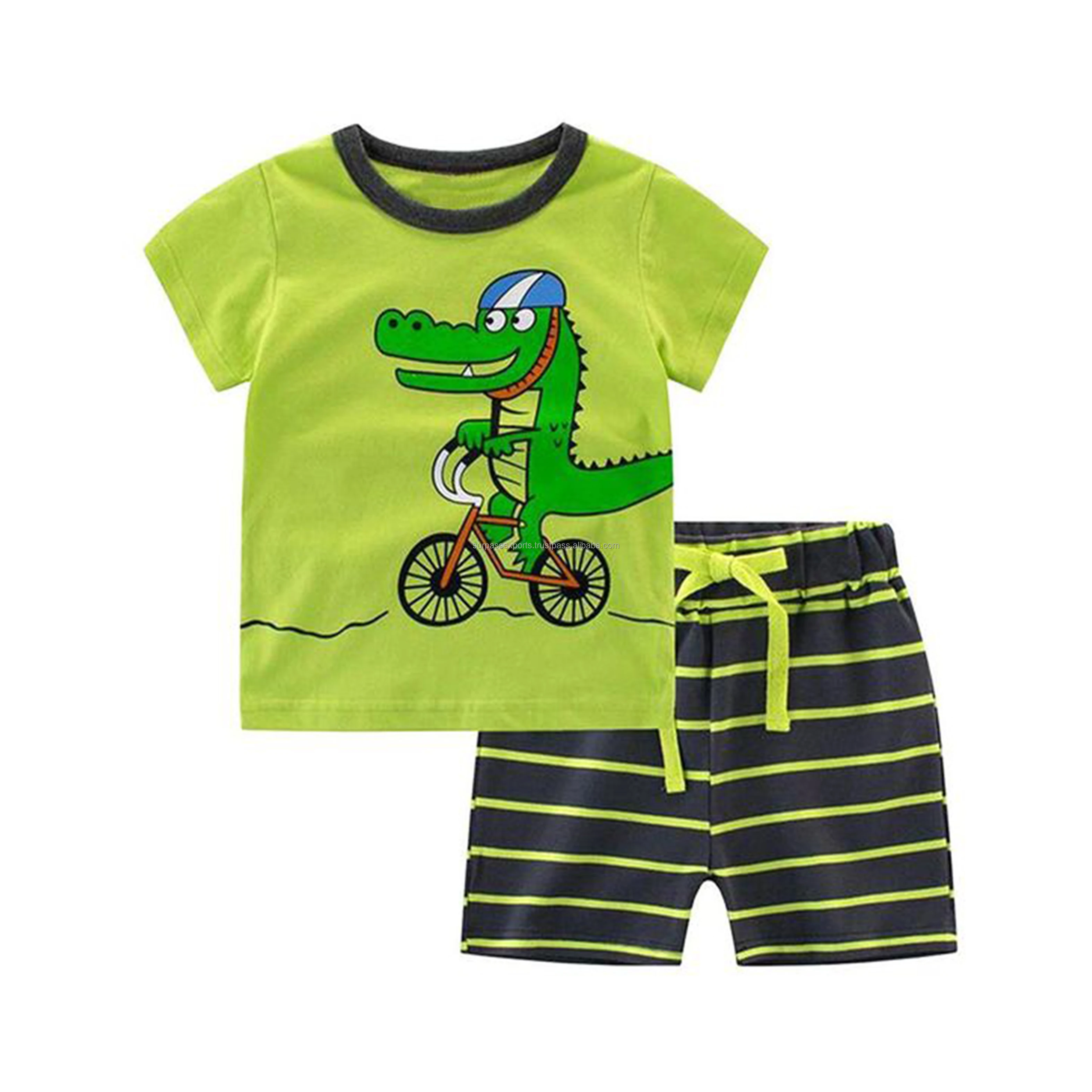 New Trendy Boys Clothing Set for All Size Crib Sheet With Custom Prints World Wide Export From India