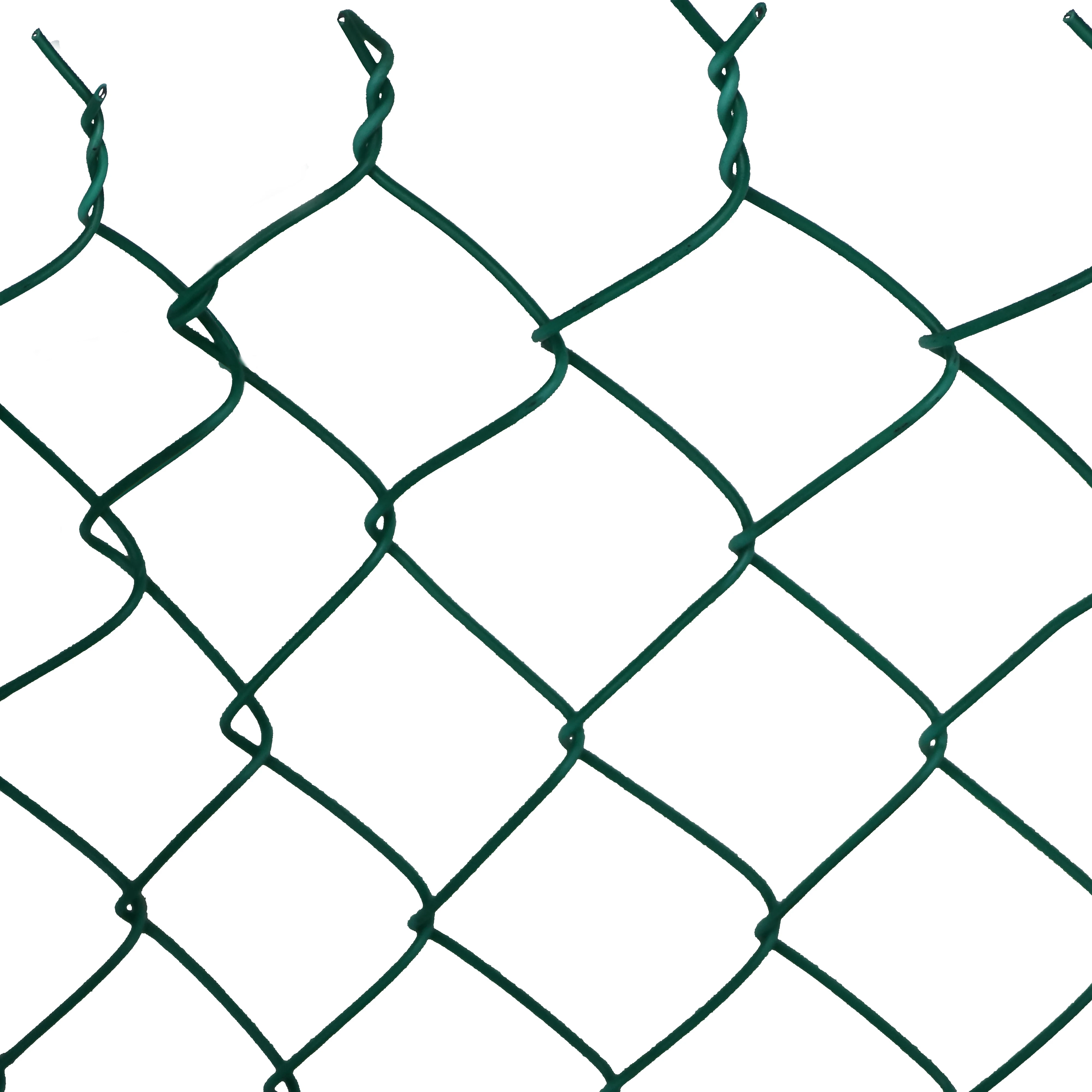 Экспортная компактная упаковка лидер продаж Оцинкованное ограждение 9 калибра с покрытием из ПВХ для плантации фермерского двора