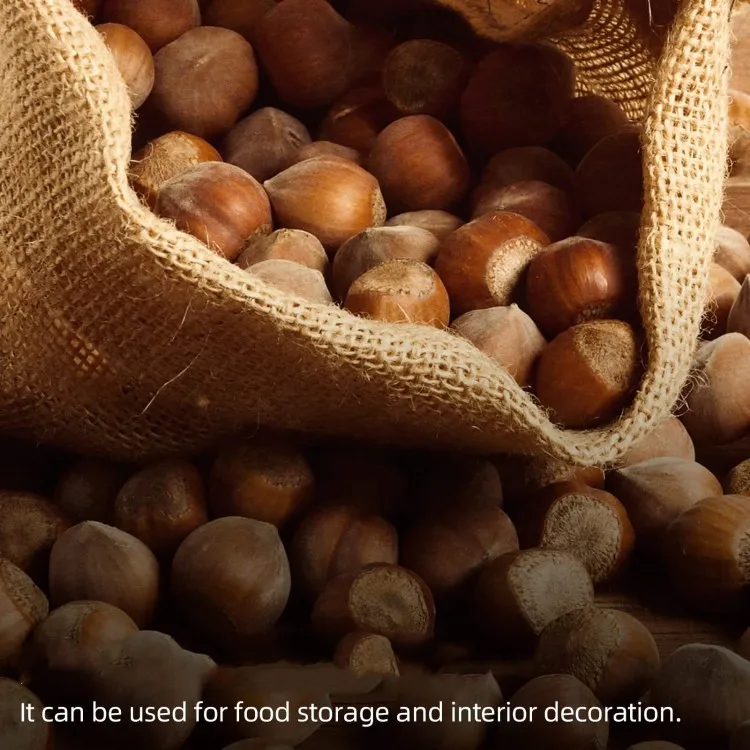 Hot Selling rice jute sack bag 50 kg custom size gunny sack gift bags coffee bean jute pouch jute bag copra sack