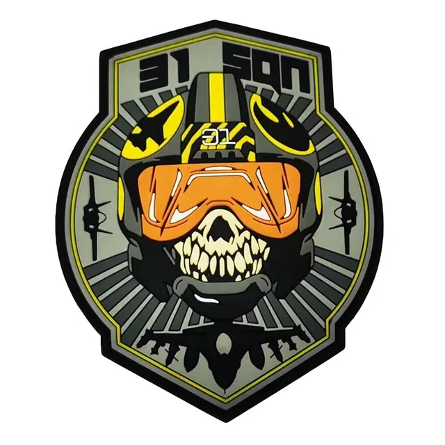 Wholesale 2024 Soft PVC Logo Product Patch Badge Rubber PVC Patches Factory Tactical Equipment Uniform Silicone Patches