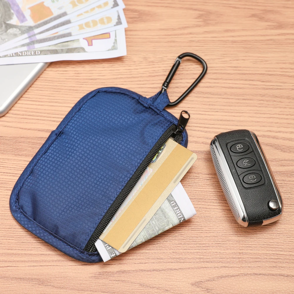 Пользовательские мини RFID блокирующий Кошелек для монет Держатели карт Бумажник