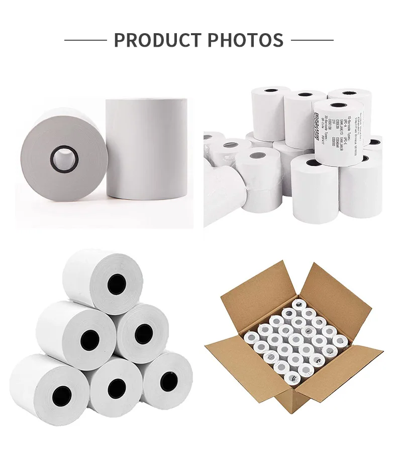 Thermal Paper roll 80*80mm/57*40mm Cash Register Paper ATM POS Bank Thermal Paper roll