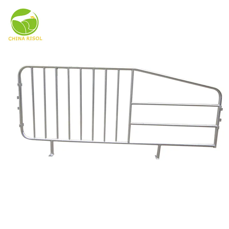 Hot Selling Products Animal Farming Equipment Heavy Gestation Stall Pig Sow Limit Positioning Bar Galvanized Gestation Pen