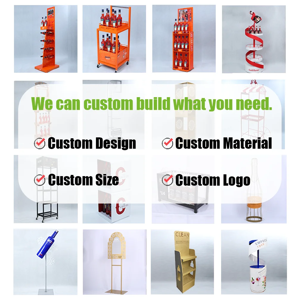 Custom Retail Store Umbrella Rack Metal Shelf Umbrella Display Stand retail rack