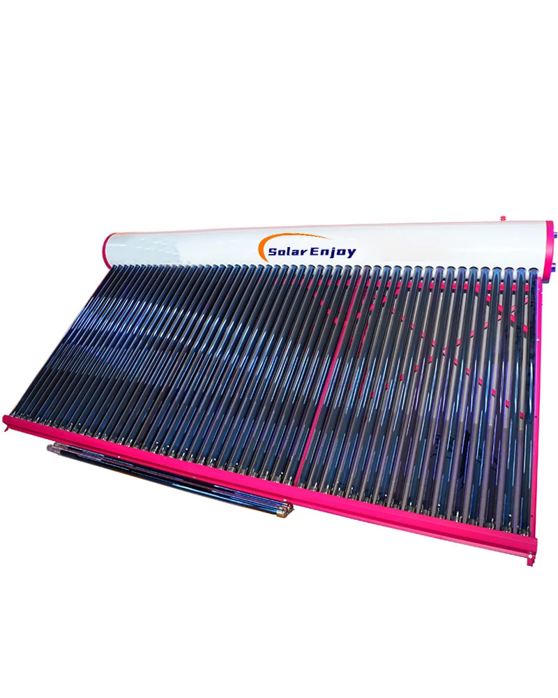 Sistema de calentador solar de agua  para el hogar