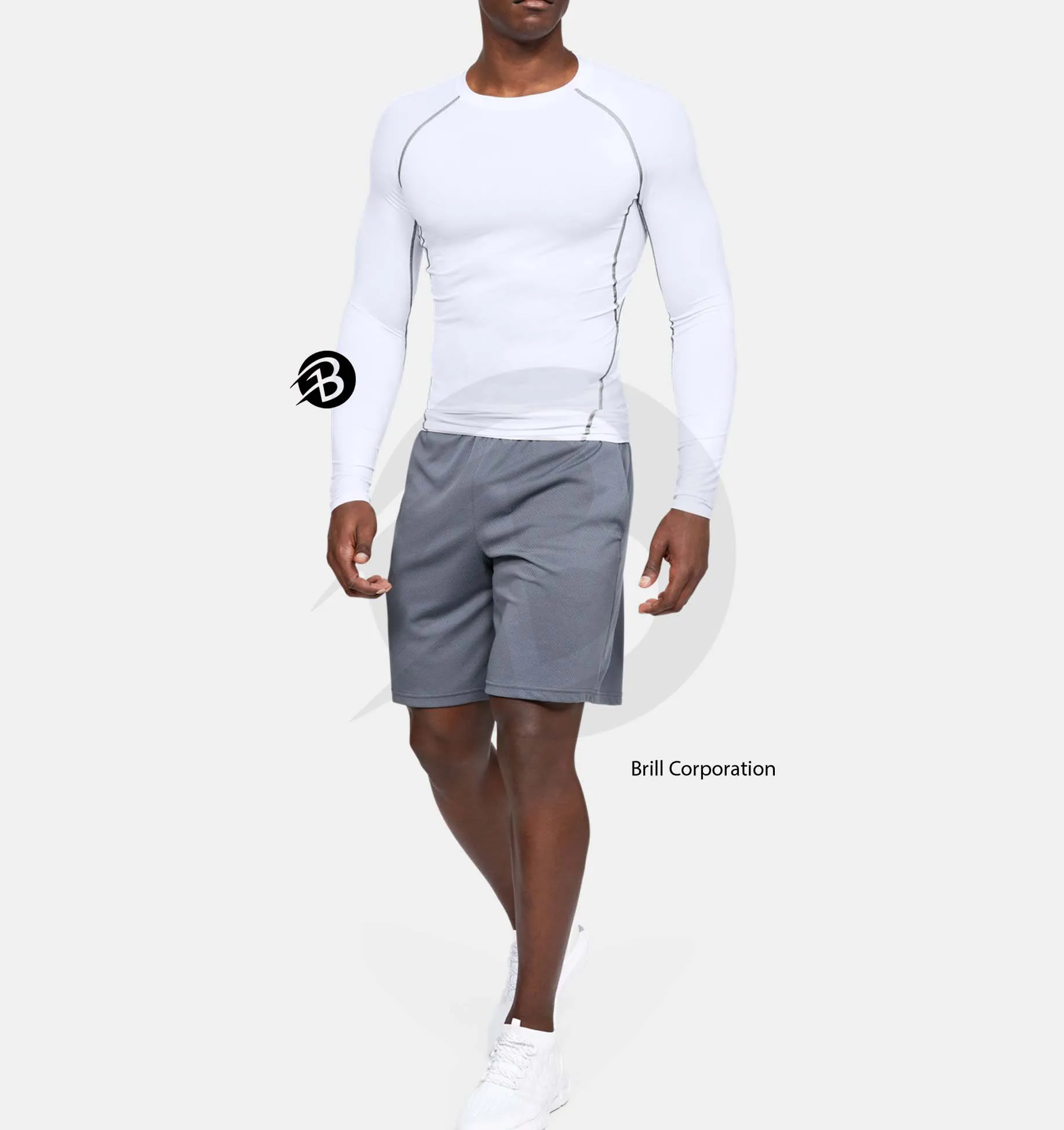 2023 Sportswear Light Weight Long Sleeve Compression men T Shirt \ Wholesale Jogging Fitness Exercise Men Compression Shirt