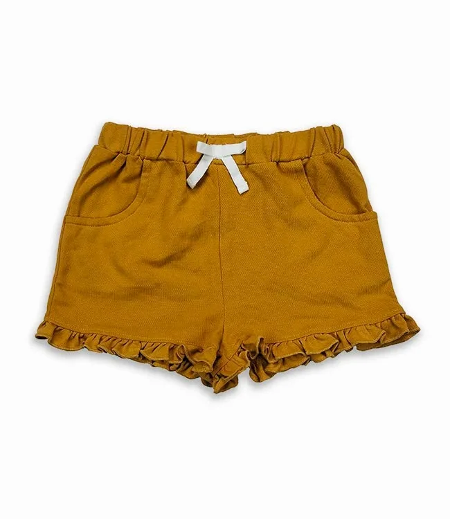High Quality Girls Summer Polyester Knit Hot Shorts Printed Drawstring Sleepwear Short Customizable Waist Wholesale Stocklot
